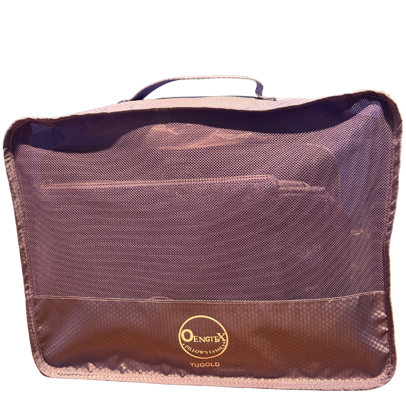 Packing with the navy 7‑in‑1 organizer set—cubes, shoe bag, laundry bag